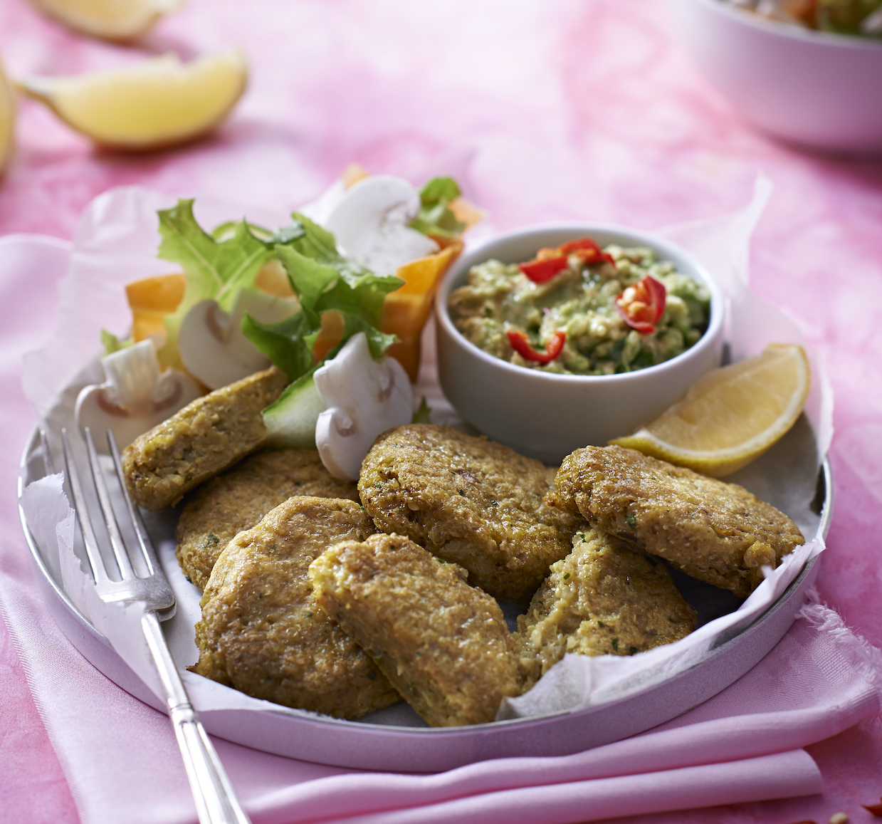 Mushroom and Quinoa Fishcakes