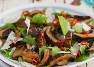 glazed-mushroom-tagliata