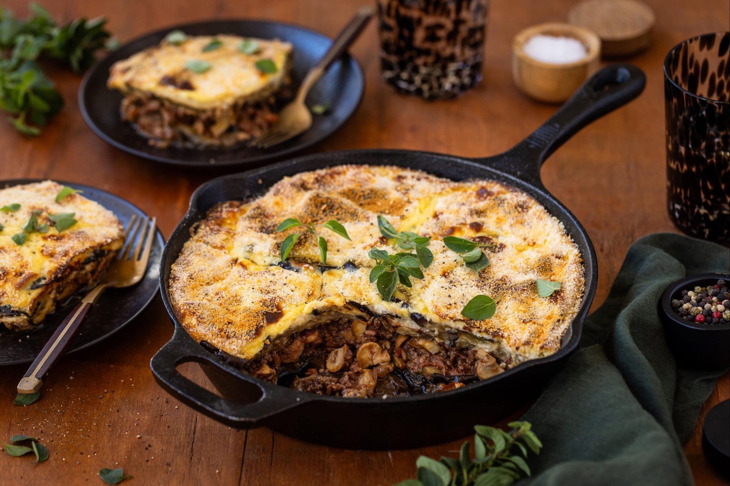 Mushtaque Rind Mushroom and Mince Moussaka - Mushroom Info